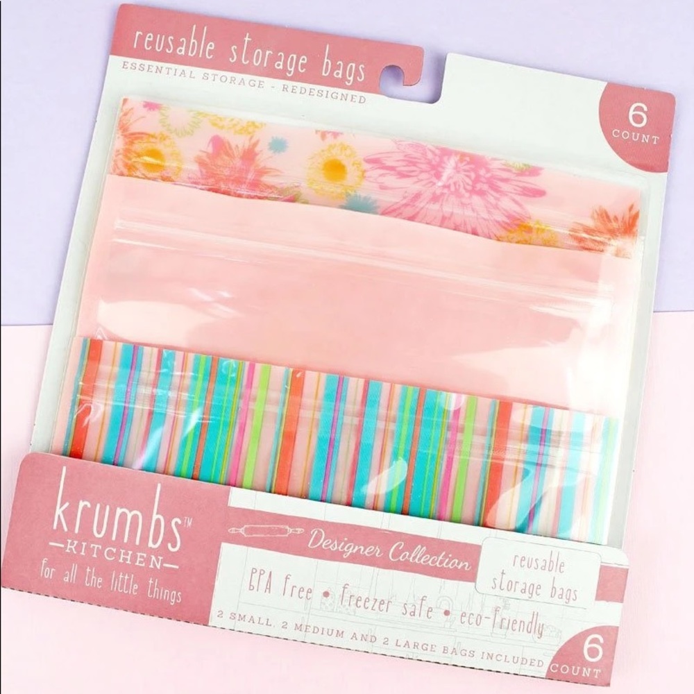NWT Reusable Food Storage Bags